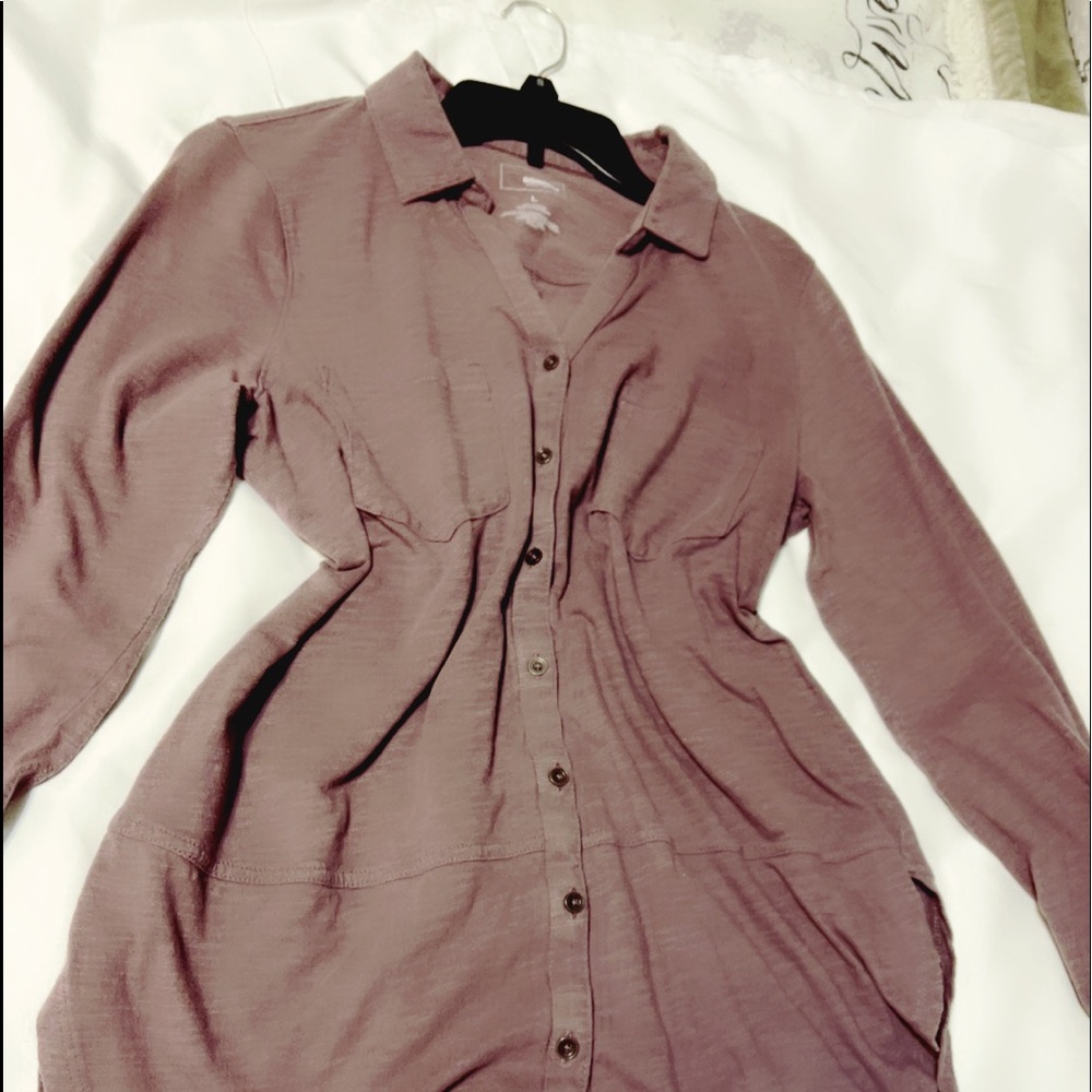 Long sleeve blouse. Size large. Sonoma brand.